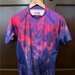 Women’s Purple & Pink Cycling Jersey